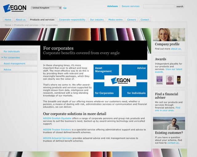 AEGON UK - For corporates