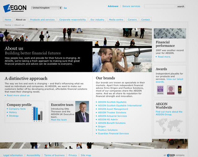 AEGON UK - About us