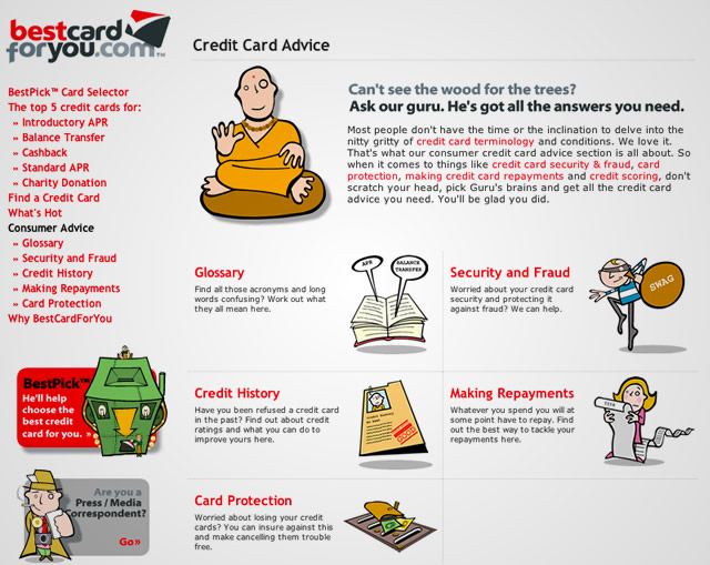 BestCardForYou - Credit card advice