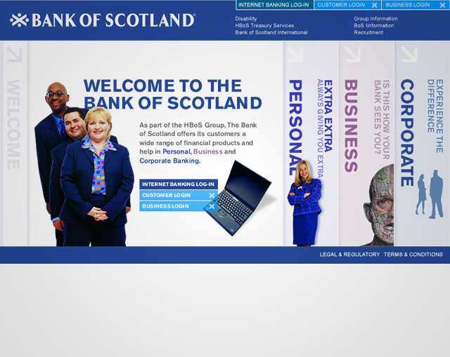 Bank of Scotland - Homepage - welcome