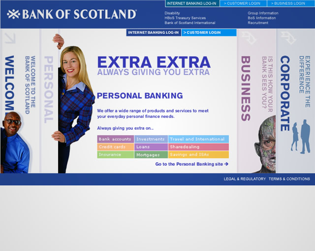 Bank of Scotland - Homepage - Personal