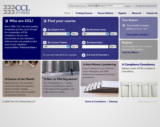 CCL Compliance - Original training site