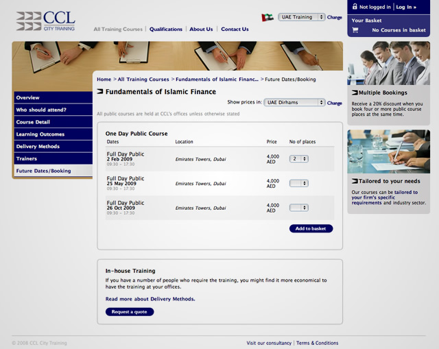 CCL Compliance - Online ordering