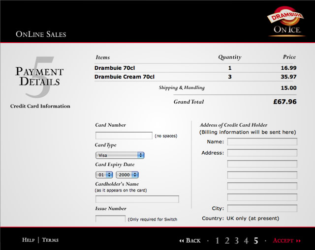 Drambuie - Online sales
