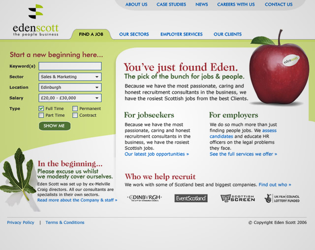 Eden Scott - Homepage