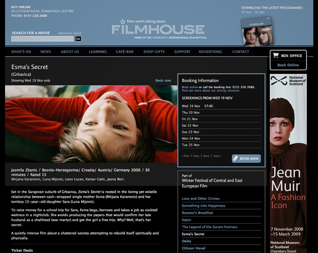 Filmhouse - Movie details
