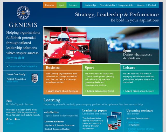 Genesis - Homepage
