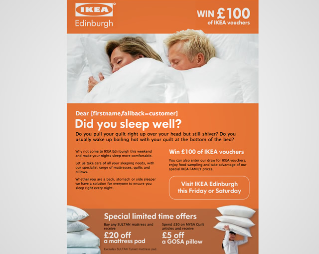 IKEA - Sleep well