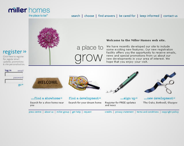 Miller Homes - Homepage