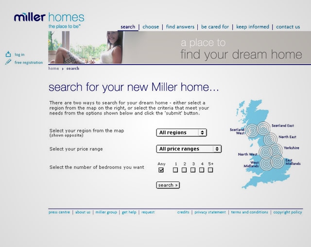 Miller Homes - Search