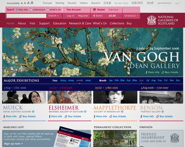 National Galleries of Scotland - Homepage