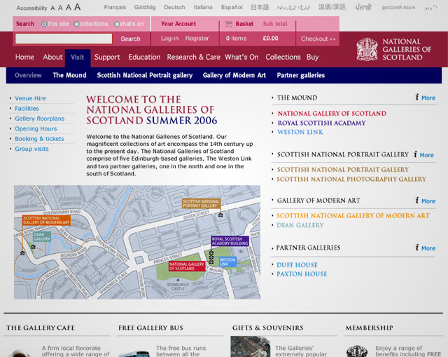 National Galleries of Scotland - Locations